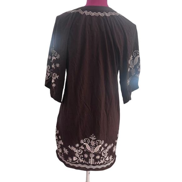 Rare Johnny Was Embroidered Tunic - Sz Small - Picture 2 of 4